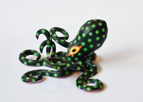 Pulpo Verde Alebrije