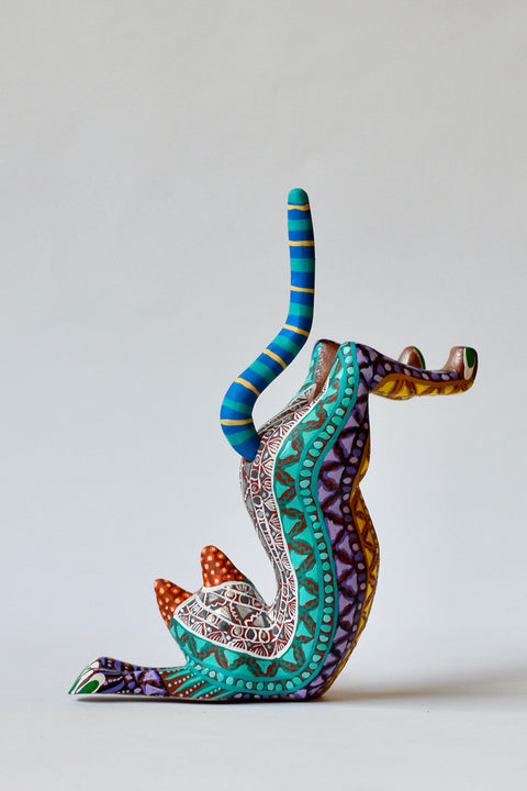 Gato de Pie Alebrije