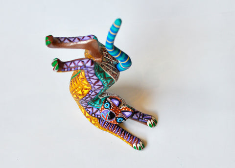 Gato de Pie Alebrije