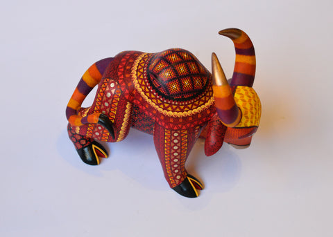 Toro Rojo Alebrije