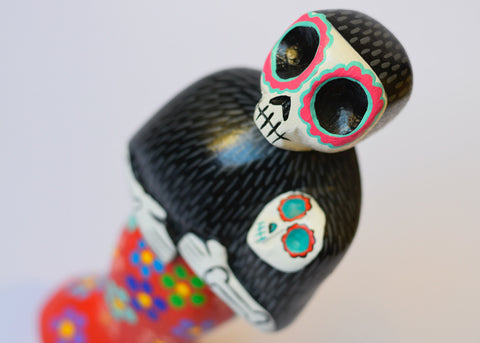 Catrina con Bebé Alebrije