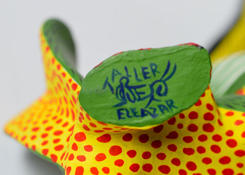 Conejo Verde Alebrije