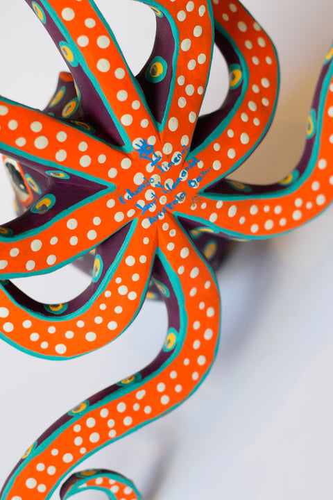 Pulpo Morado Alebrije