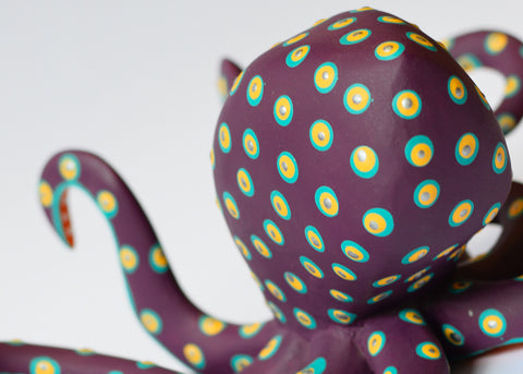 Pulpo Morado Alebrije