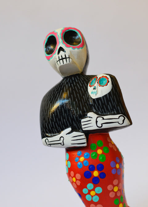 Catrina con Bebé Alebrije
