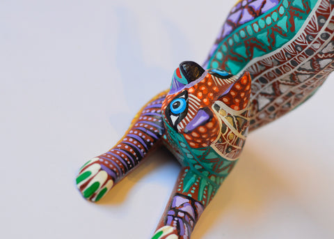 Gato de Pie Alebrije
