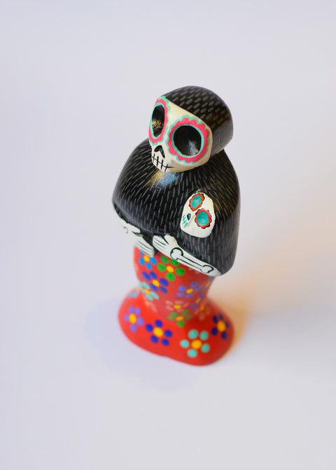 Catrina con Bebé Alebrije