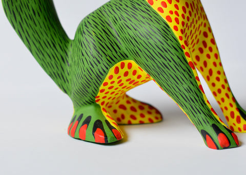 Conejo Verde Alebrije