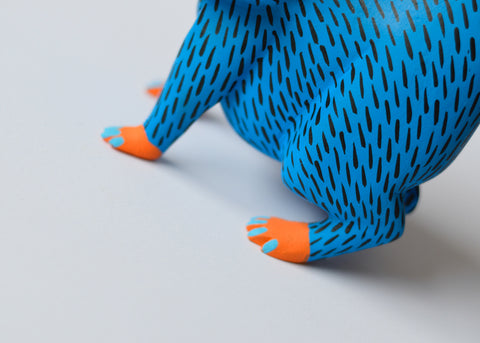 Gatito Azul Alebrije