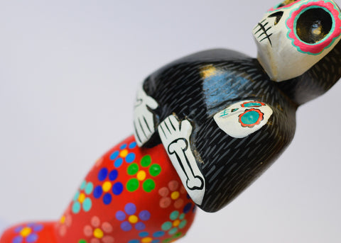 Catrina con Bebé Alebrije