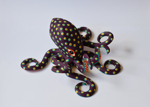 Pulpo Morado Alebrije