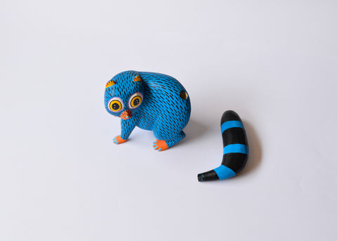 Gatito Azul Alebrije