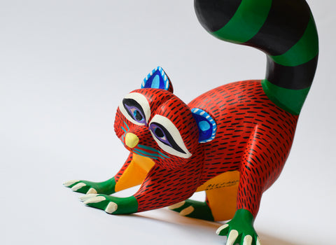 Zorro Rojo Alebrije