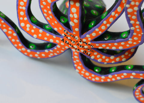 Pulpo Verde Alebrije