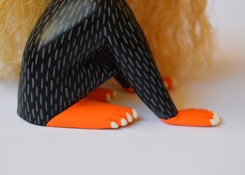 Nutria Negra Alebrije