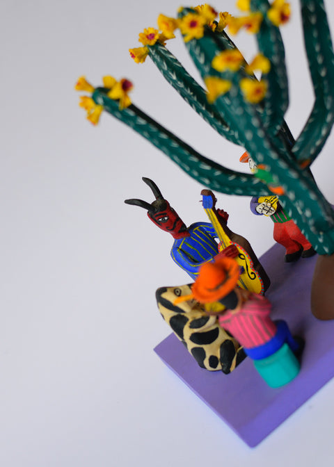 Cacus Amarillo Alebrije