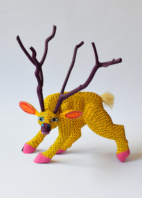 Alce Amarillo Alebrije