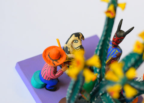 Cacus Amarillo Alebrije