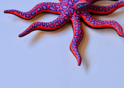 Pulpo Morado Eleazar Alebrije