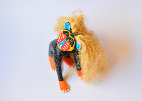 Mapache Negro Alebrije