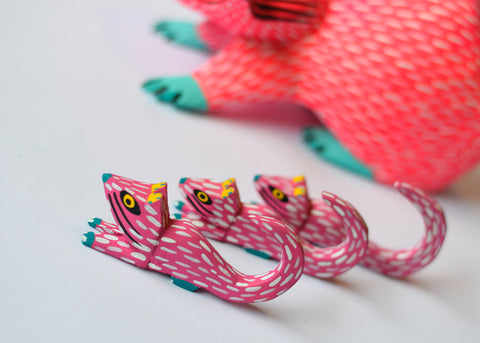 Opossum Rosado Alebrije
