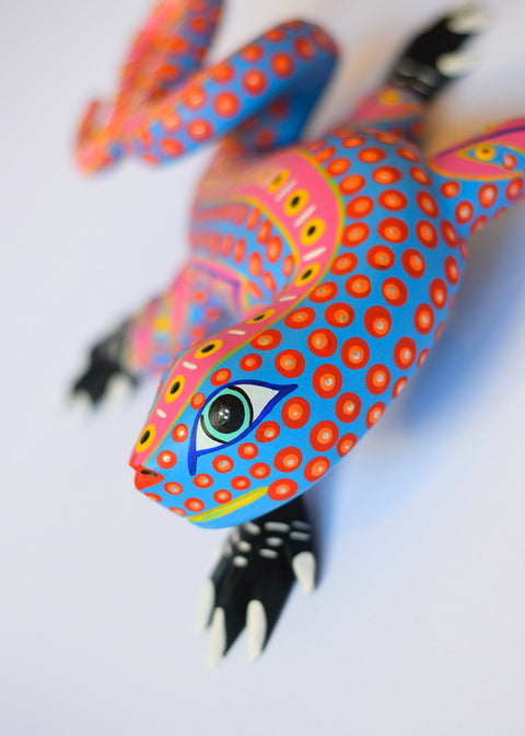 Iguana Fuccia Alebrije