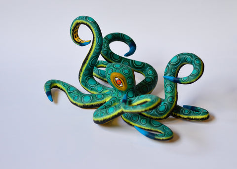 Pulpo Verde Eleazar Alebrije