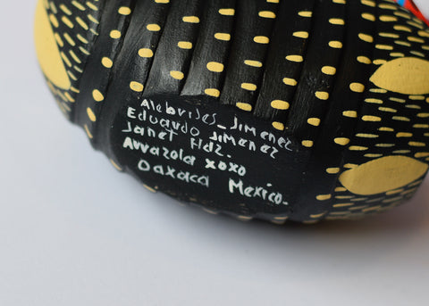 Armadillo Rojo Alebrije