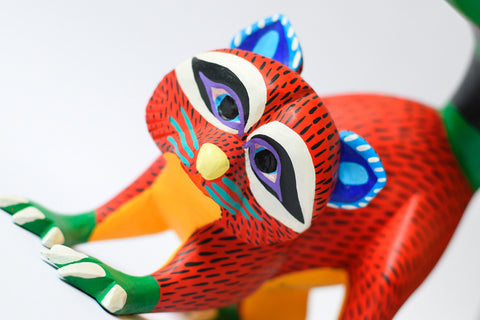 Zorro Rojo Alebrije