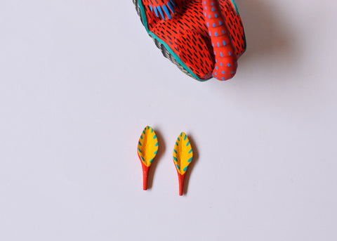 Armadillo Rojo Alebrije