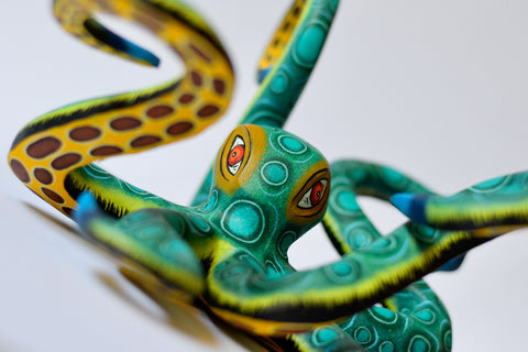 Pulpo Verde Eleazar Alebrije