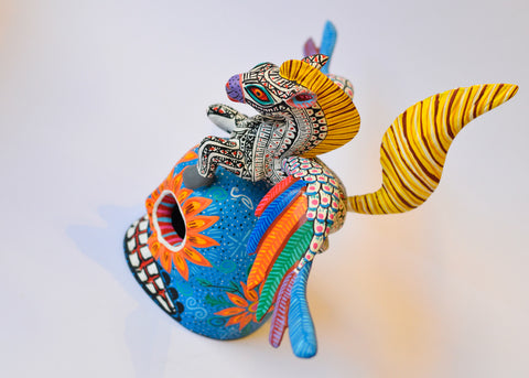 Calavera con Caballo Alebrije