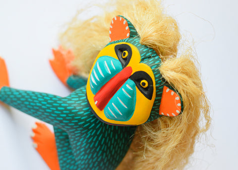 Nuria Verde Oscuro Alebrije