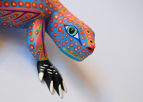 Iguana Fuccia Alebrije