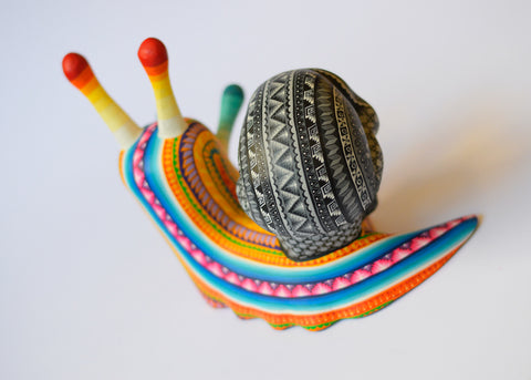 Skull Caracol Alebrije