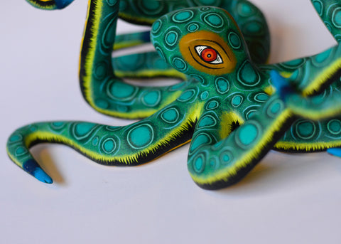Pulpo Verde Eleazar Alebrije