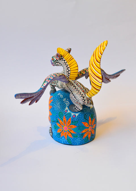 Calavera con Caballo Alebrije