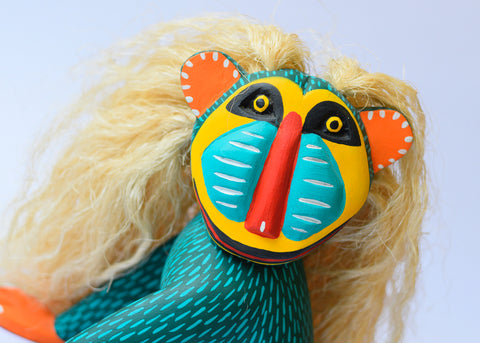 Nuria Verde Oscuro Alebrije