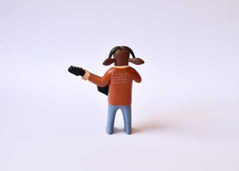 Chivo con Guitarra Solo Alebrije