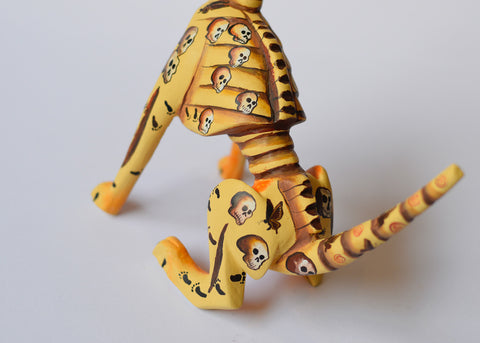 Gato Breakdancer Alebrije