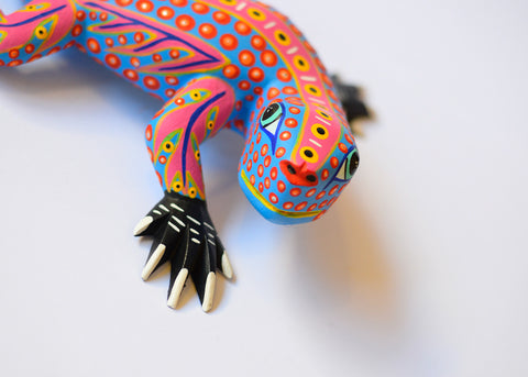 Iguana Fuccia Alebrije