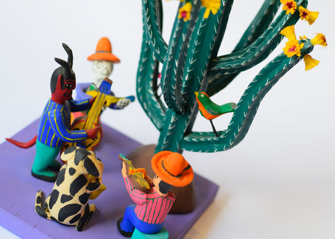 Cacus Amarillo Alebrije