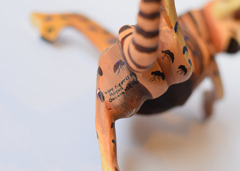 Gato Breakdancer Alebrije