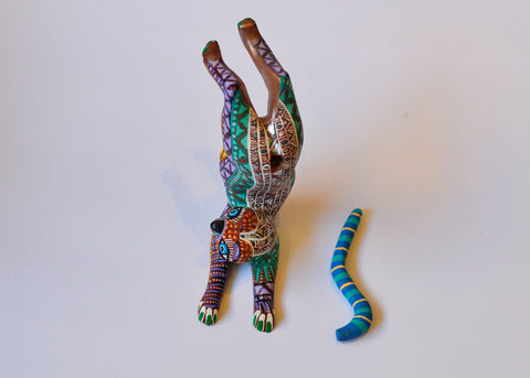 Gato de Pie Alebrije