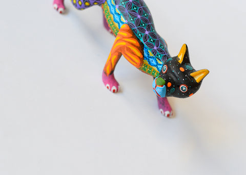 Gato Zeny Pequeño Alebrije
