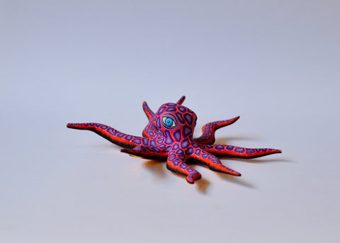 Pulpo Morado Eleazar Alebrije