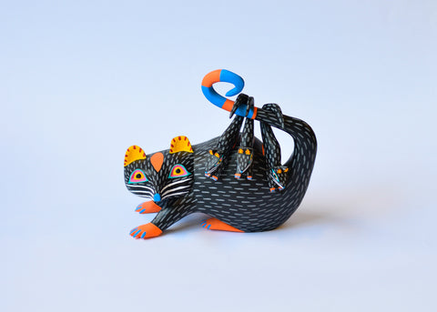Opossum Amarillo Alebrije