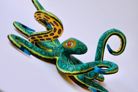 Pulpo Verde Eleazar Alebrije