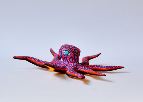 Pulpo Morado Eleazar Alebrije