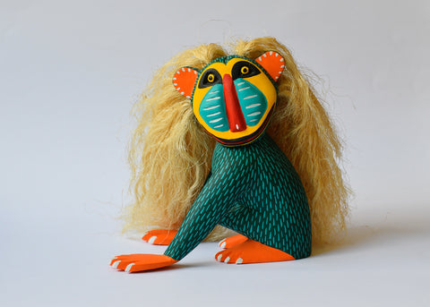 Nuria Verde Oscuro Alebrije